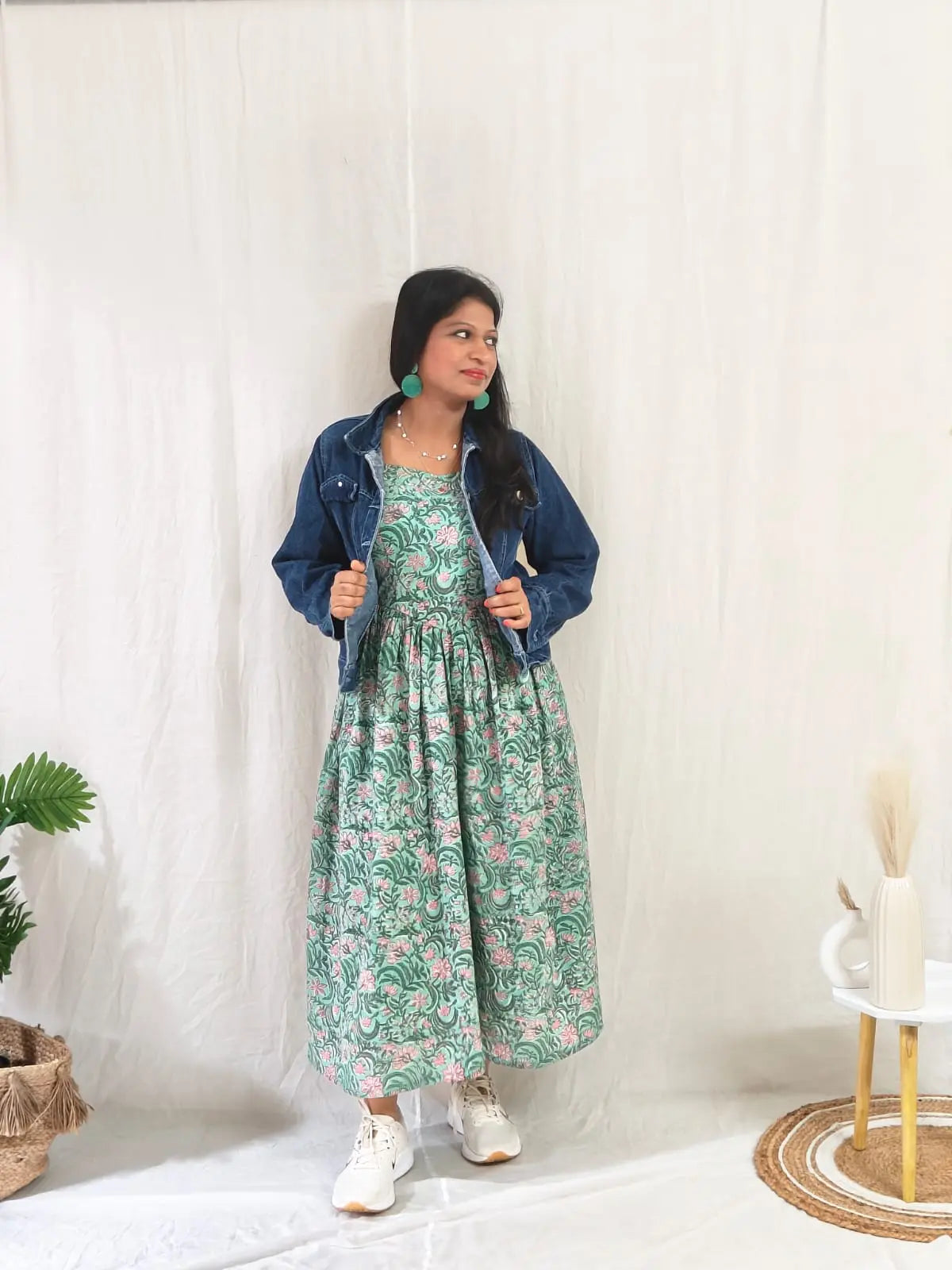 Green Vanika dress