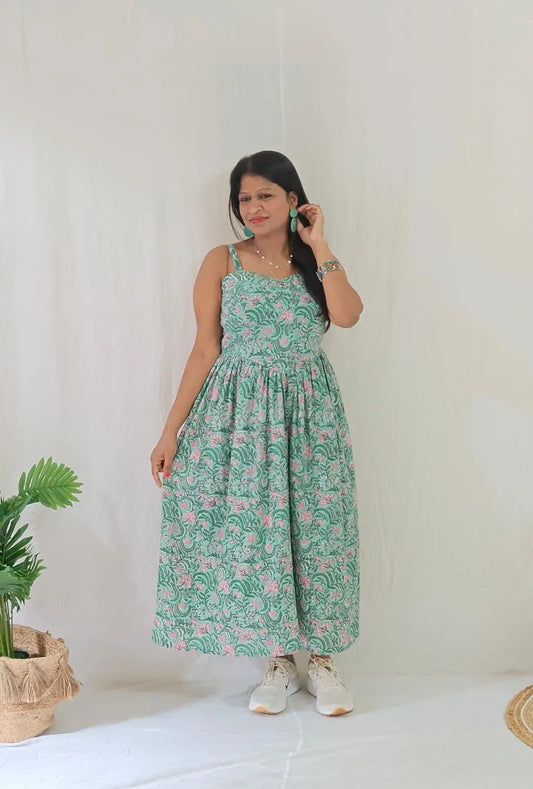 Green Vanika dress