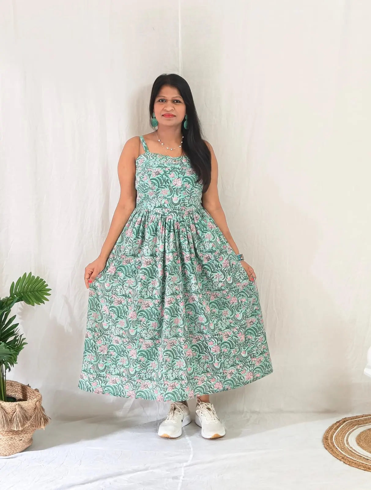 Green Vanika dress