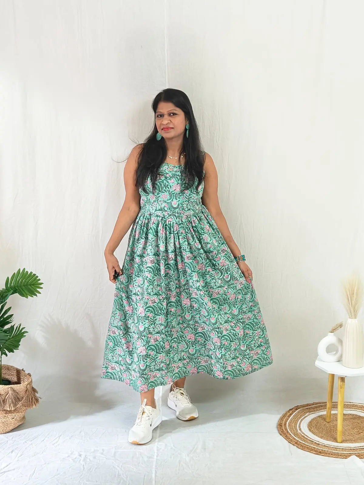 Green Vanika dress