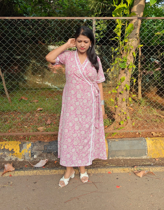 Bela Wrap dress