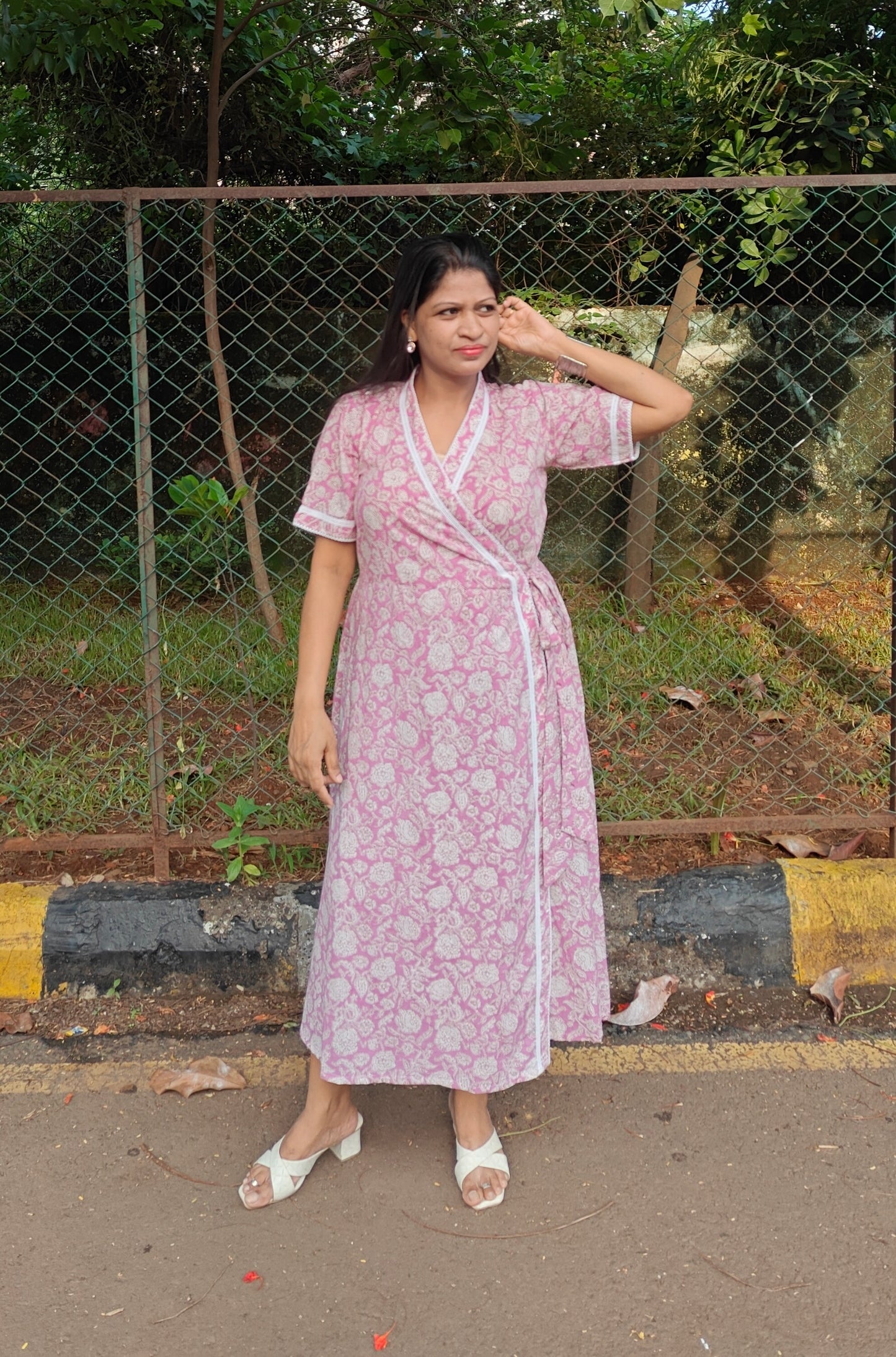 Bela Wrap dress