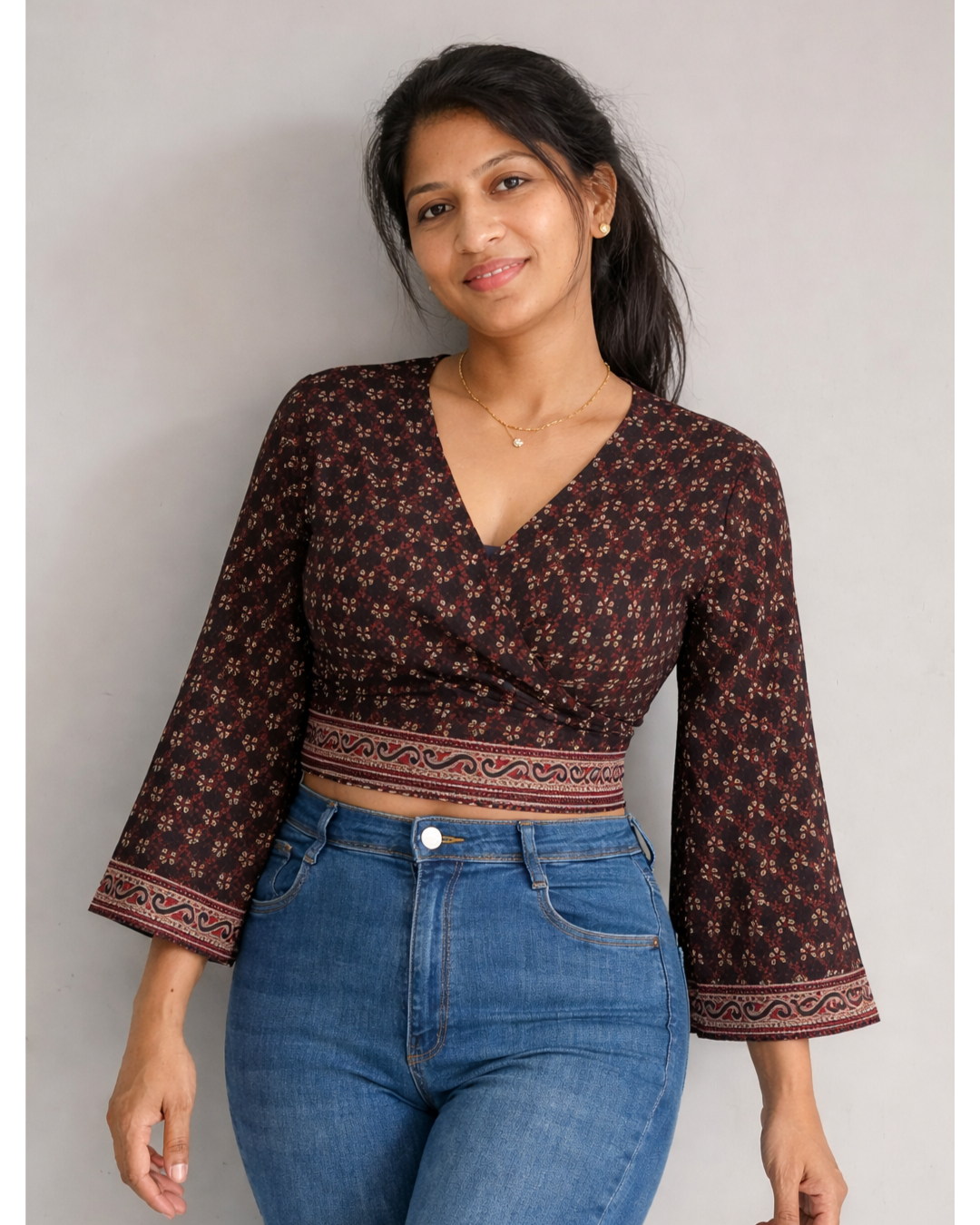 Bhoomi wrap top