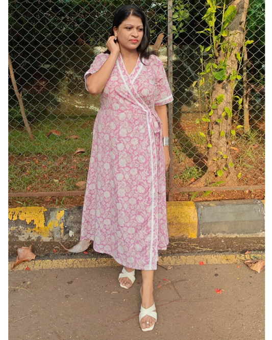 Bela Wrap dress