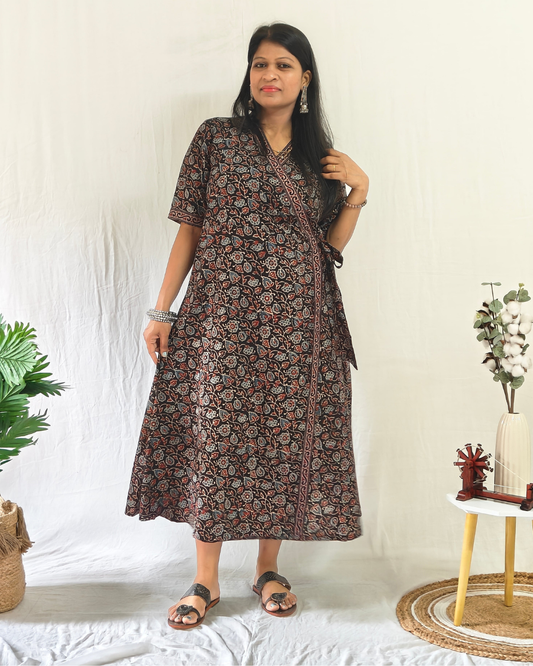 Kuhu wrap dress