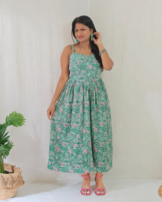 Green Vanika dress