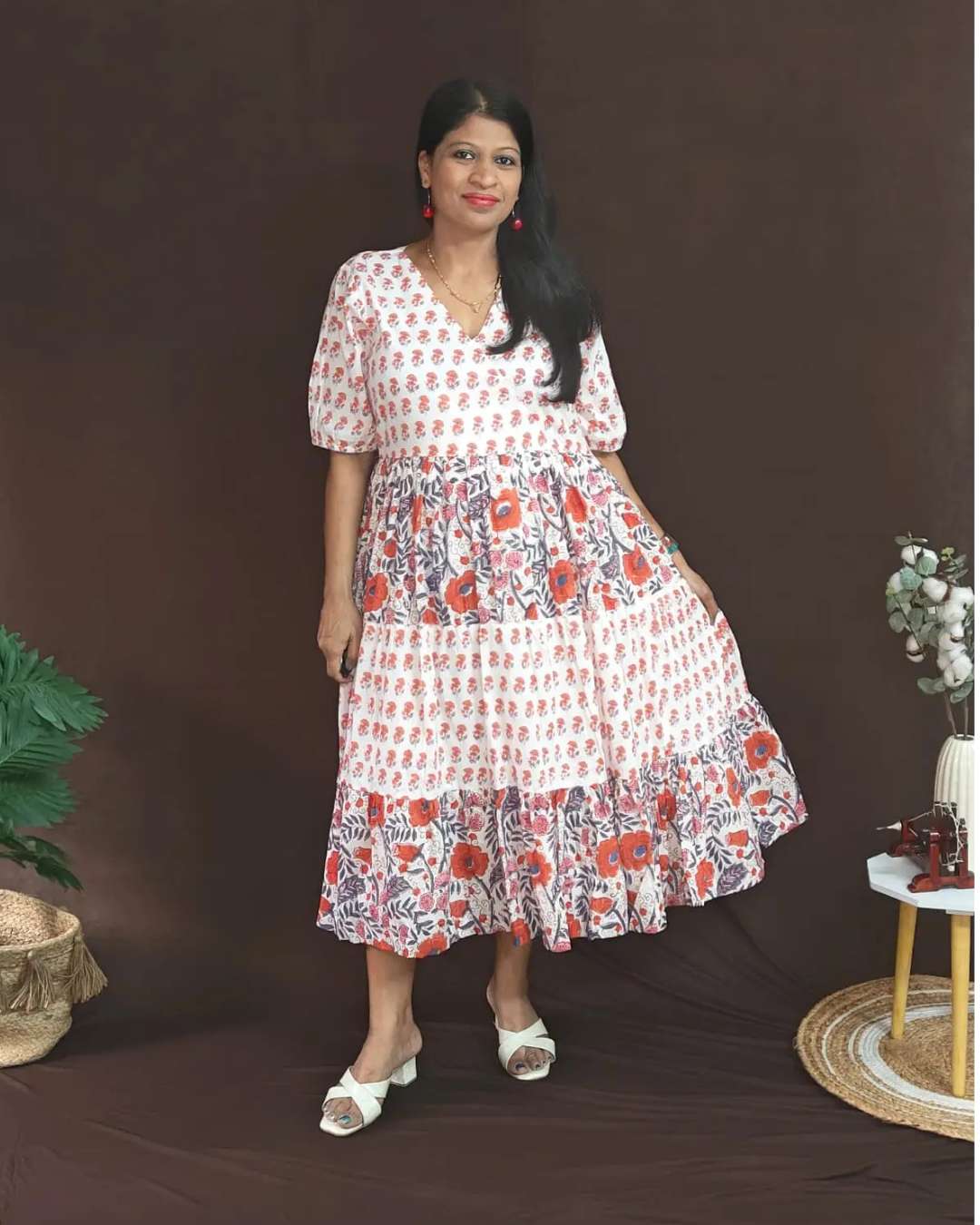 Palasha white dress