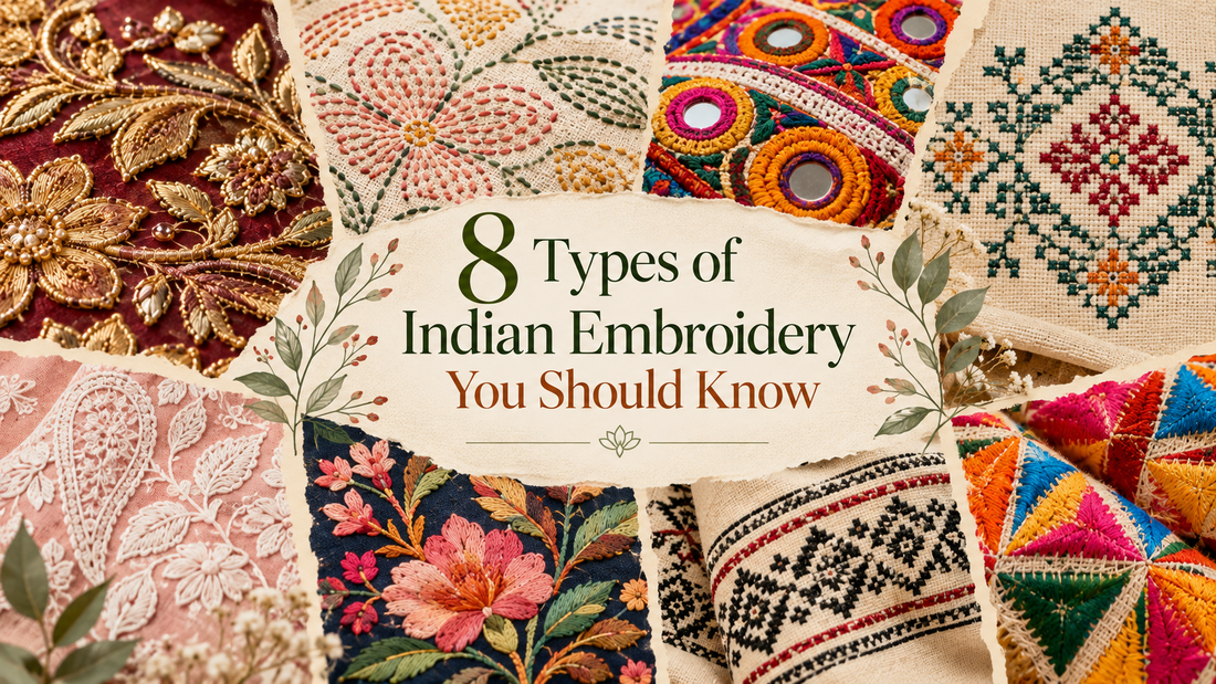8 Types of Indian Embroidery You Should Know