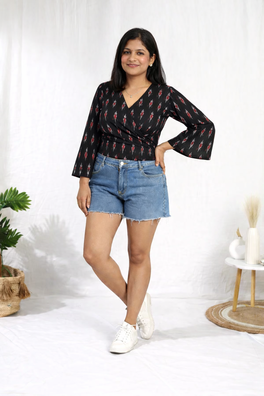 Shyama Wrap Top