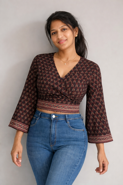 Bhoomi wrap top