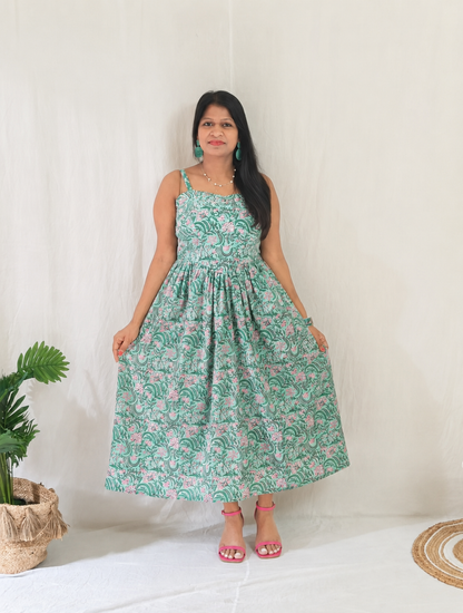 Green Vanika dress