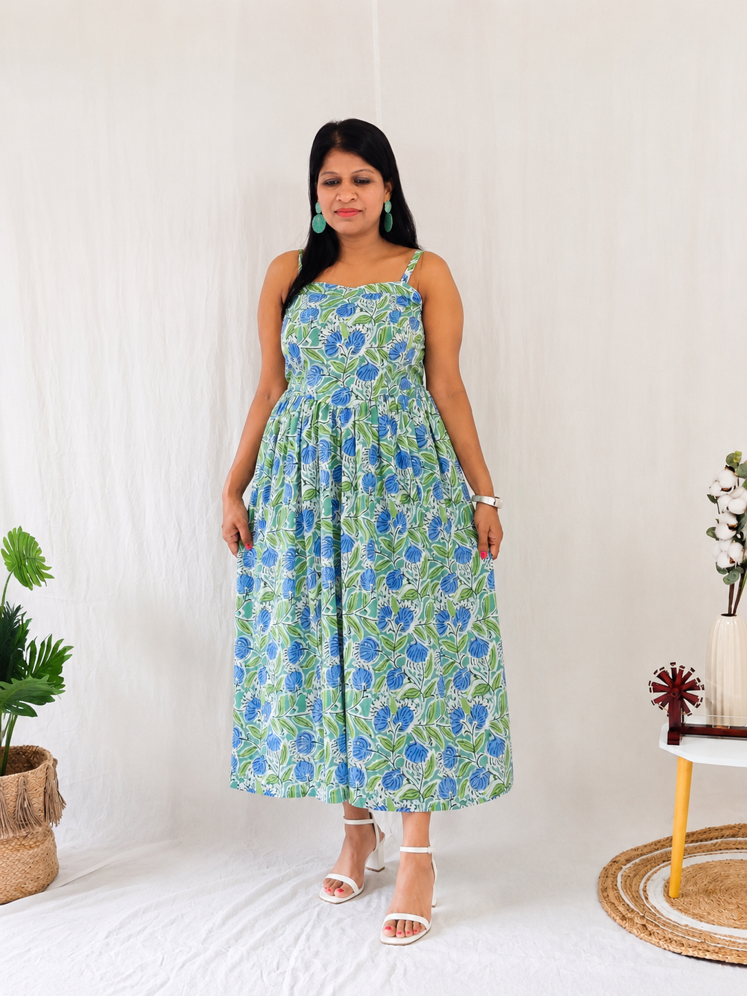 Baag Teal dress