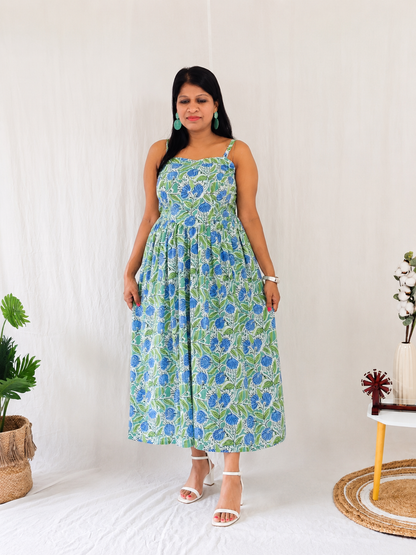 Baag Teal dress