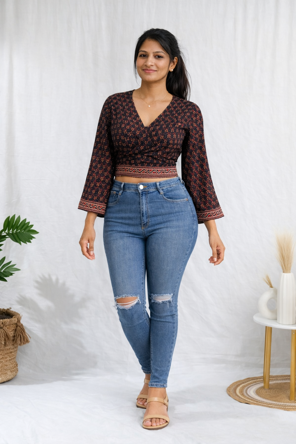 Bhoomi wrap top