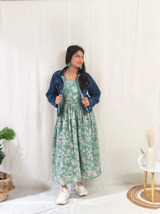 Green Vanika dress