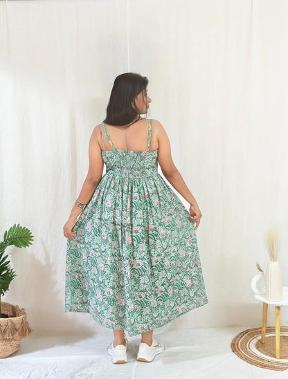 Green Vanika dress