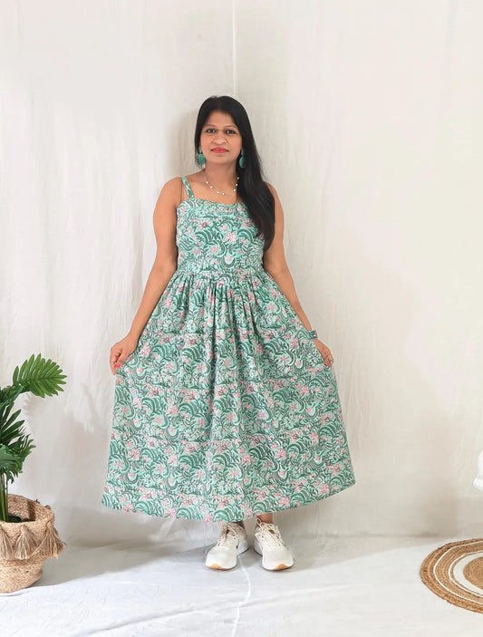 Green Vanika dress