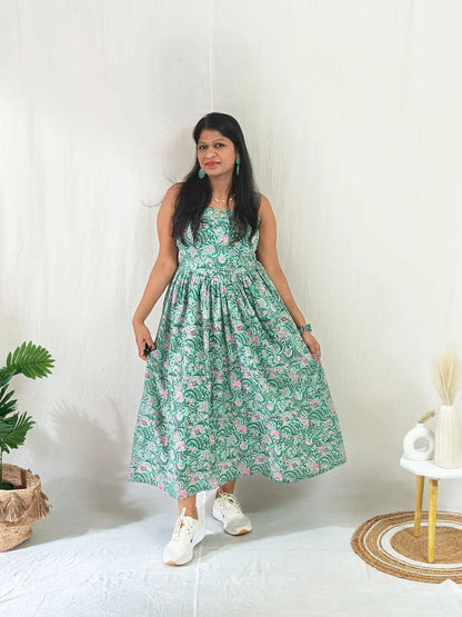 Green Vanika dress
