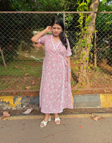Bela Wrap dress main image 0