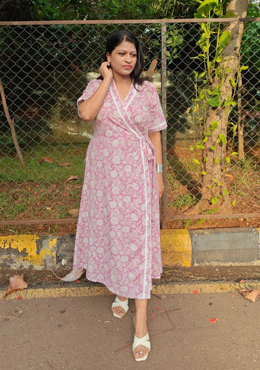 Bela Wrap dress