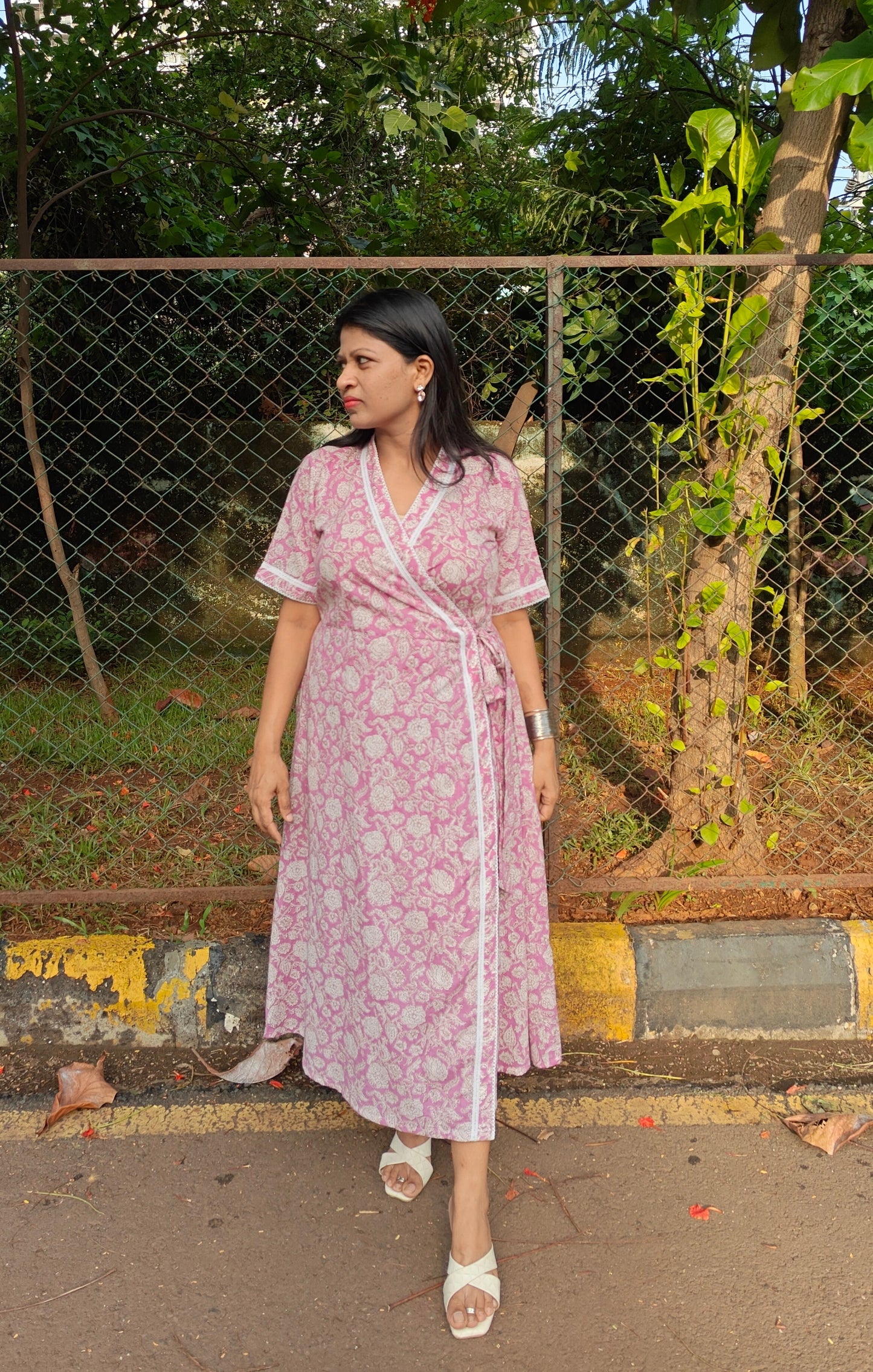 Bela Wrap dress