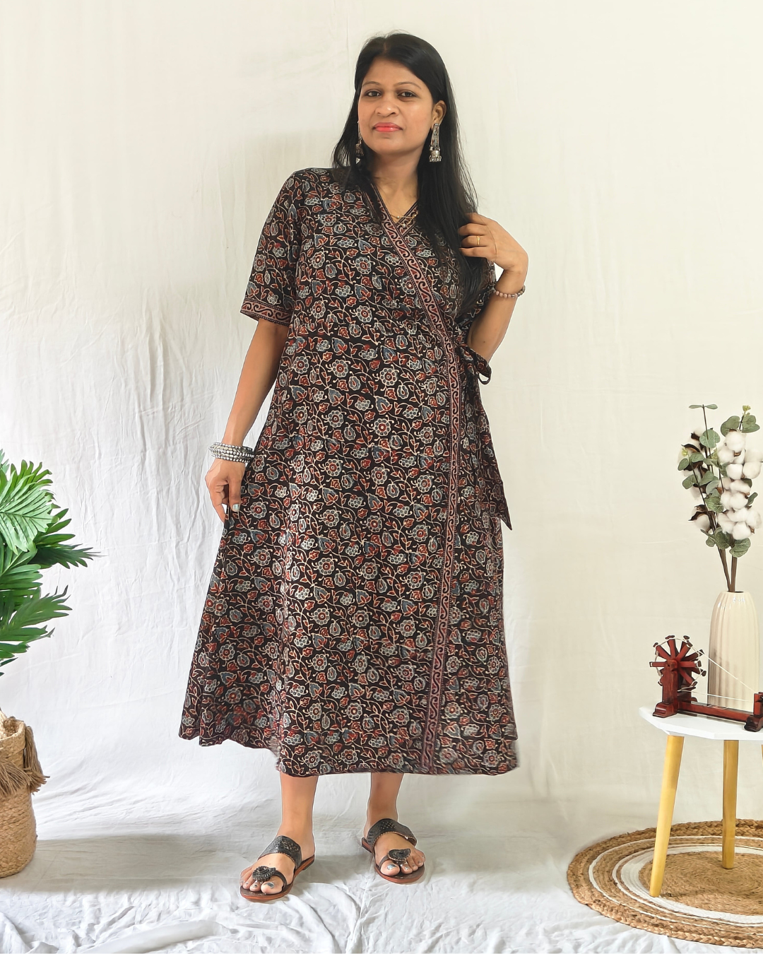 Kuhu wrap dress