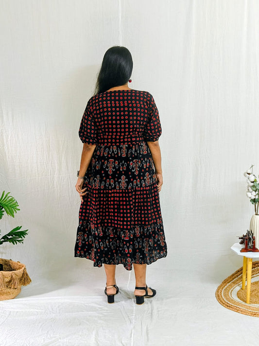 Raagya tiered dress