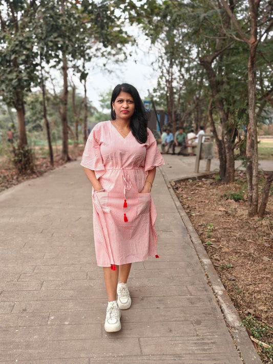 Lalrekha kaftan
